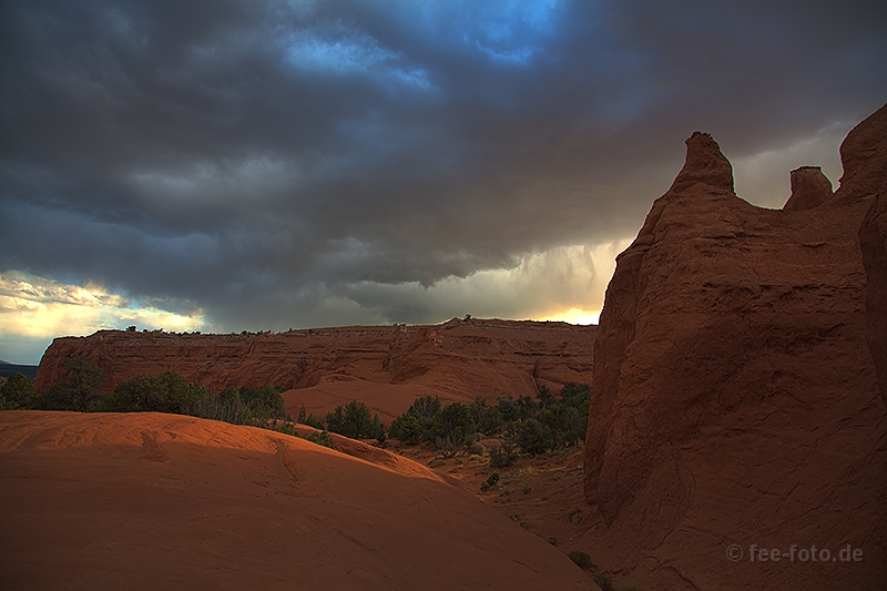 Unwirkliche Lichtstimmung